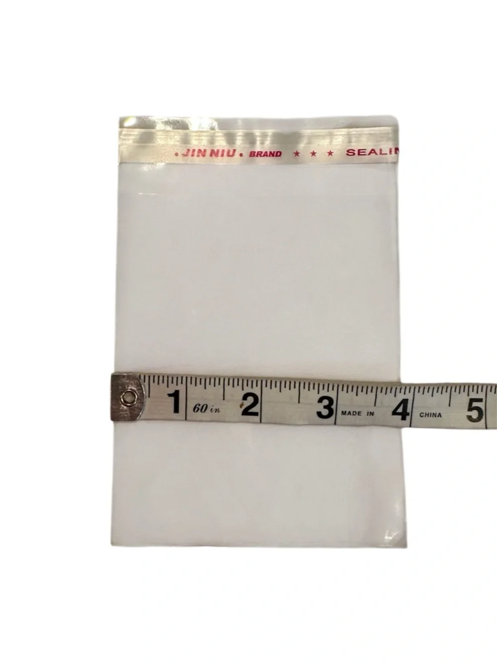 Clear Reclosable Plastic Bags with Red Resealable Tape - 85 Pack